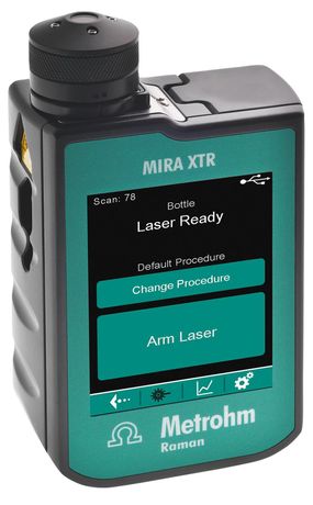 Metrohm - Model MIRA XTR DS Advanced - 2.926.0120 - Handheld Raman Spectrometer