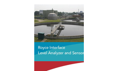 Royce - Model 2511A - Interface Level Analyzer and Sensors Brochure