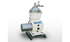 Pieralisi - Model S200 MK 44 - Centrifugal Separators with Solids Retaining Bowl