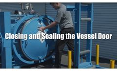 3. Closing and Sealing the Vessel Door - ChlorTainer Operations and Maintenance Series - Video
