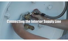 2. Connecting the Interior Supply Line - ChlorTainer Operations and Maintenance Series - Video