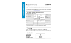 IXPER - Model 75C - Calcium Peroxide Brochure