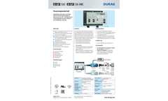 Durag - Model D-GF 150 - Burner Control System Brochure