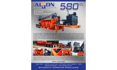 Aljon - Model 580CL - Twin-Ram Car Logger and Baler - Brochure