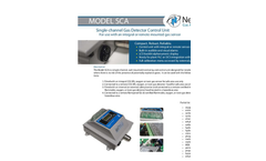 Model SCA - Single Channel Stand Alone Fixed Gas Detector Brochure