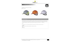 Diamond - Model V - Baseball Cap Shape Safety Helmet - Brochure