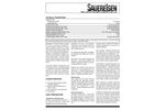 Sauereisen - Model No. 410 - Vinyl Ester Polymer Concrete - Datasheet