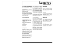 Sauereisen No. 19 Adhesive Paste - Technical Data Sheet