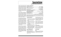 Sauereisen - Model 65 - Corrosion Resisting Mortar - Technical Data Sheet