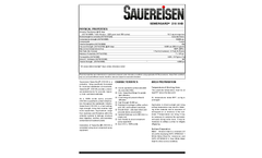 SewerGard - Model 210XHB - High Build Chemical-Resistant Barrier  - Technical Data Sheet