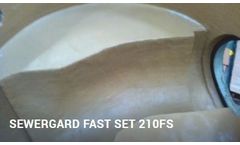 SewerGard - Model 210FS - Fast-Setting Epoxy Material for Use in Municipal Wastewater Environments
