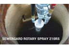 Sauereisen SewerGard - Model 210RS - Rotary Spray Applied Material