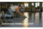 SewerGard - Model 210T - Trowelable Aggregate-Filled Epoxy Material