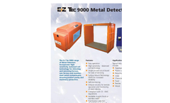 E-Z Tec 9000 Metal Detectors Brochure