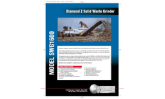 Diamond Z - SWG1600 - Traditional Stationary Garbage Shredding Systems Brochure
