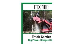 Fecon - Model FTX128L - Mulching Tractor Brochure