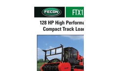 Fecon - Model FTX128R - Mulching Tractor Brochure