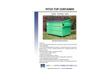 Consolidated-Fabricators - Pitch Top Container - Brochure