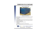 Consolidated-Fabricators - Heavy Duty Nestable Front Load Container - Brochure
