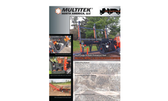Multitek - Model 1616 EZ - Economical Firewood Processor Brochure