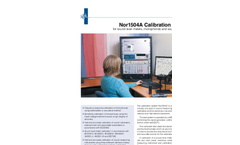 Norsonic - Model Nor1504A - Calibration System Brochure