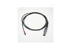 Norsonic - Model Nor4571 - Microdot to 7 Pin Lemo Cable