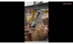 Cross Wrap - CW Rotary Cutter (RC) for opening transversal top bale wires/straps. - Video