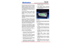Environics - Model Series 9100 - Computerized Ambient Monitoring Calibration System - Brochure