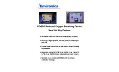 Environics - Model 3 (ROBD3) - Reduced Oxygen Breathing Device - Datasheet