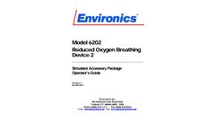 Model 6202 Reduced Oxygen Breathing Device 2 - Manual