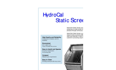 HydroCal - Static Screen Brochure