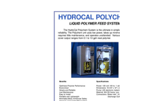 HydroCal - Liquid Polymer Feed System Brochure