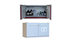 Hiltra - Model F90 Type LS320-EN - Grey - Fire Resistant Safety Cabinets Labsaver