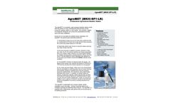 AgroMET - Model MKlll-SP1-LR - Professional Agricultural Weather Station - Datasheet