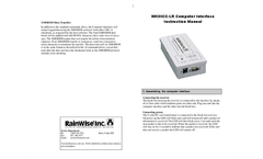 RainWise - MKIIICC-LR - Computer Interface Device Manual