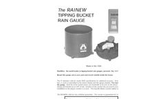 Rainew Tipping Bucket Rain Gauge Datasheet