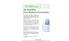 Solar Radiation Pyranometer - SOL-PYR Datasheet