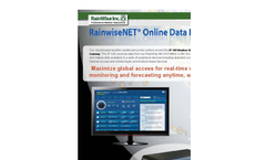 RainwiseNET Online Data Portal Brochure
