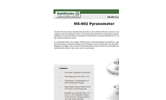 Model MS - 802 - Pyranometer Brochure