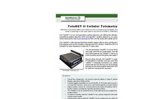 RainWise TeleMET - Model II - Cellular Telemetry Unit - Datasheet