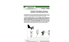 PVmet 150-200 Combo Thermopile Precision with Wind Speed and Direction - Datasheet