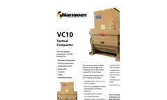 Harmony VC10 Vertical Outdoor Compactor - Brochure