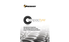 Compactyre - Indoor/Outdoor Tire Compactor - Brochure