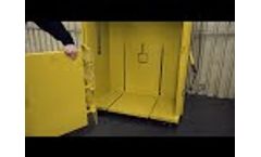 M42BC Vertical Cardboard Baler - Video