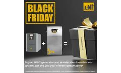 LNI launched its range of water demineralization systems with a black Friday offer valid until December 31, 2022