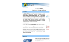 Sonimix - Model 6000 C1 - Multipoint Multigas Calibrator Brochure