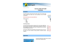 Sonimix - Model 2106 PreDivider - Binary Gas Calibration System Brochure