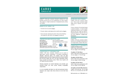 CARUS 1100 Water Treatment Chemical - Datasheet