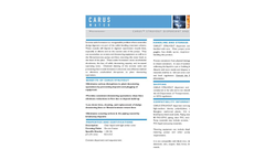 CARUS Struvout Dispersant and Sequesterant Data Sheet