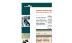Emergency Response Services for Wastewater Treatment Plants (PDF 482 KB).